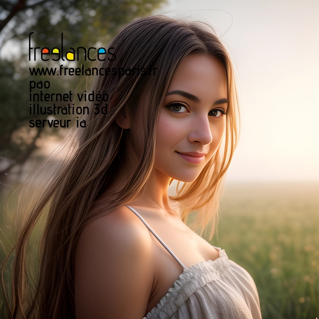 Pao mise en page internet vidéo illustration 3d serveur IA générative AI freelance paris studio de création magazines 4aklq480